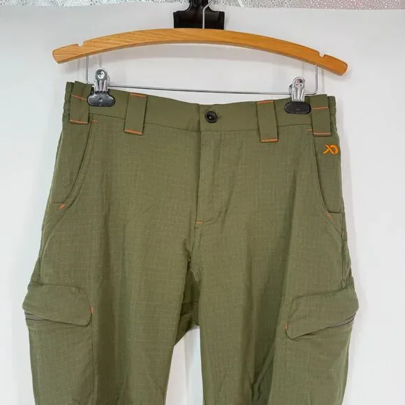First Lite Obsidian Wool Green Pants Outdoor Hunting Tactical Camp Women Size L - Picture 2 of 14